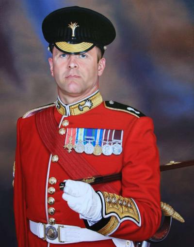 WO1 (GSM) William 'Billy' Mott OBE MVO, Welsh Guards