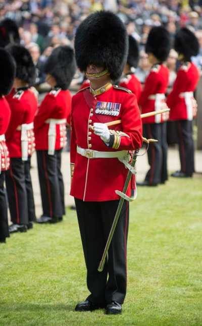Wo1 Gsm Andrew Vern Stokes Coldstream Guards