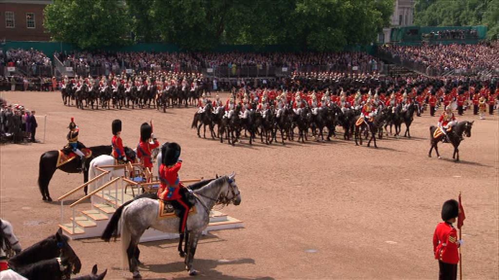 Walk Past of The Household Cavalry